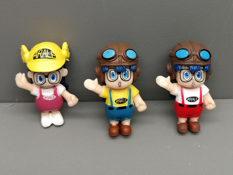 Three kinds Dr. IQ Alrale figure ，DIY fresh microlandshaft doll